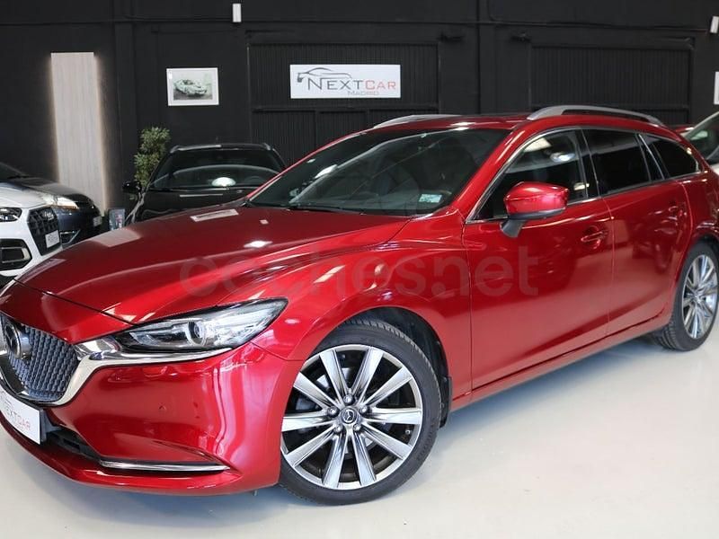 Usado Mazda 6 Signature 184 CV (135 kW) 2020 Rojo Familiar