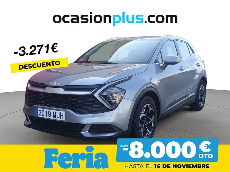 Gris Usado 2023 Kia Sportage SUV | 23.890 € (Un poco caro) - Imagen 1/4