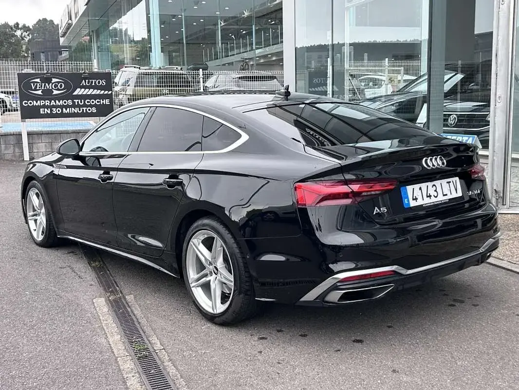 Usado Audi A5 Sportback S-Line 163 CV (119 kW) 2021 Negro Utilitario