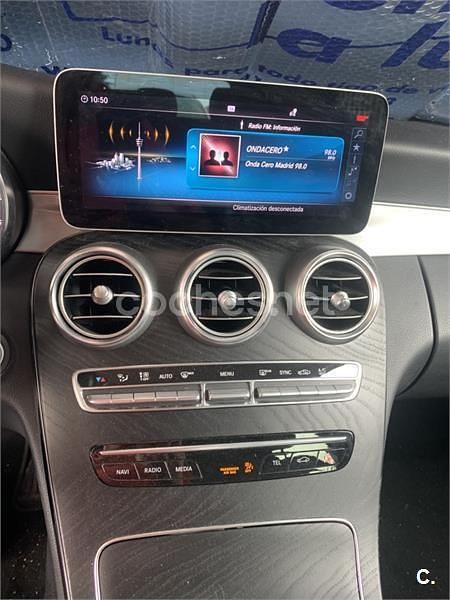 Usado Mercedes C220 170 CV (125 kW) 2019 Blanco Familiar