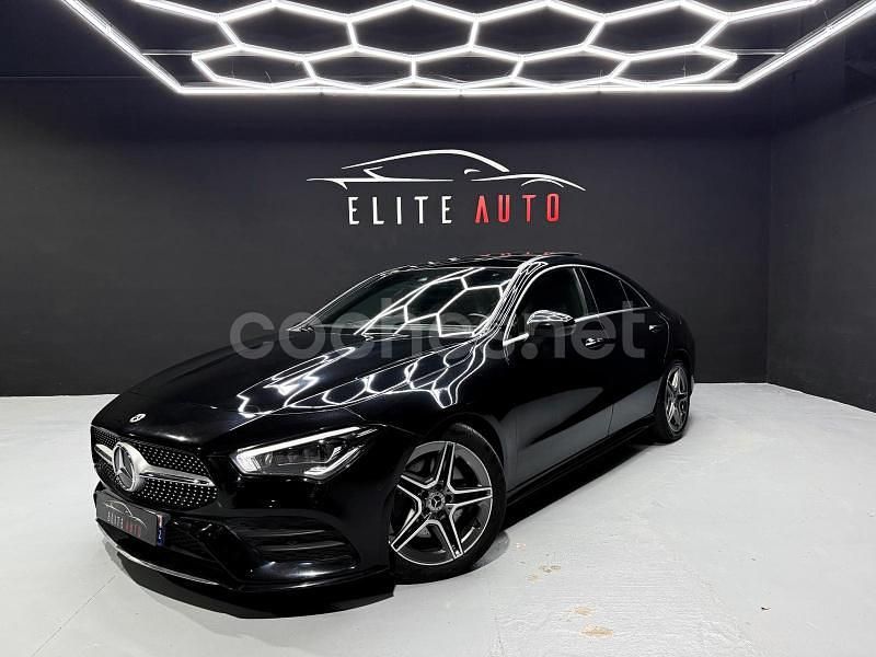 Negro Usado 2022 Mercedes CLA200 Berlina | 32.999 € (Precio justo) - Imagen 1/4