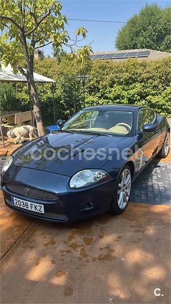 Usado Jaguar XKR 416 CV (305 kW) 2007 Azul Coupe