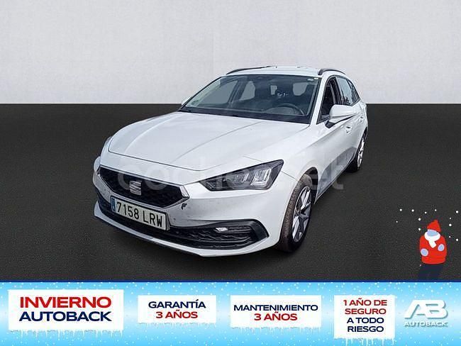 Blanco Usado 2021 Seat Leon Style Familiar | 14.950 € (Buen precio) - Imagen 1/3