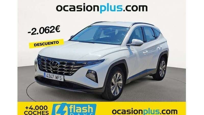 Blanco Usado 2023 Hyundai Tucson SUV | 20.628 € (Buen precio) - Imagen 1/4