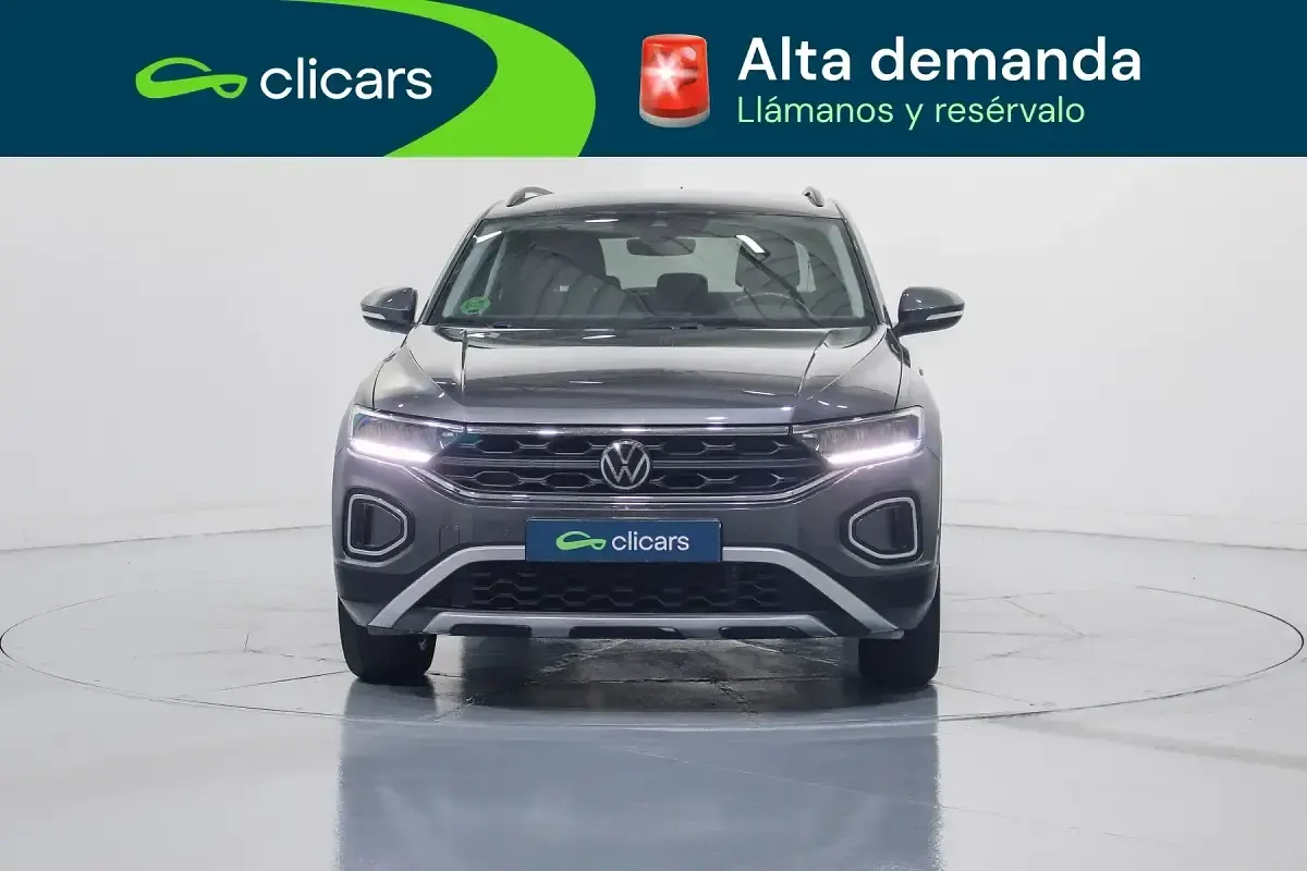 Usado VW T-Roc Life 115 CV (84 kW) 2022 Gris SUV
