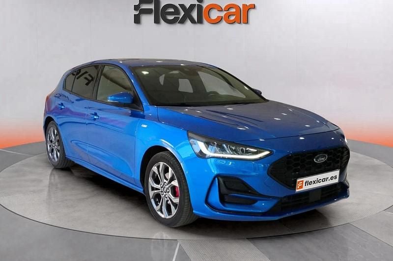 Azul Usado 2023 Ford Focus ST-Line Berlina | 17.990 € (Precio justo) - Imagen 1/4