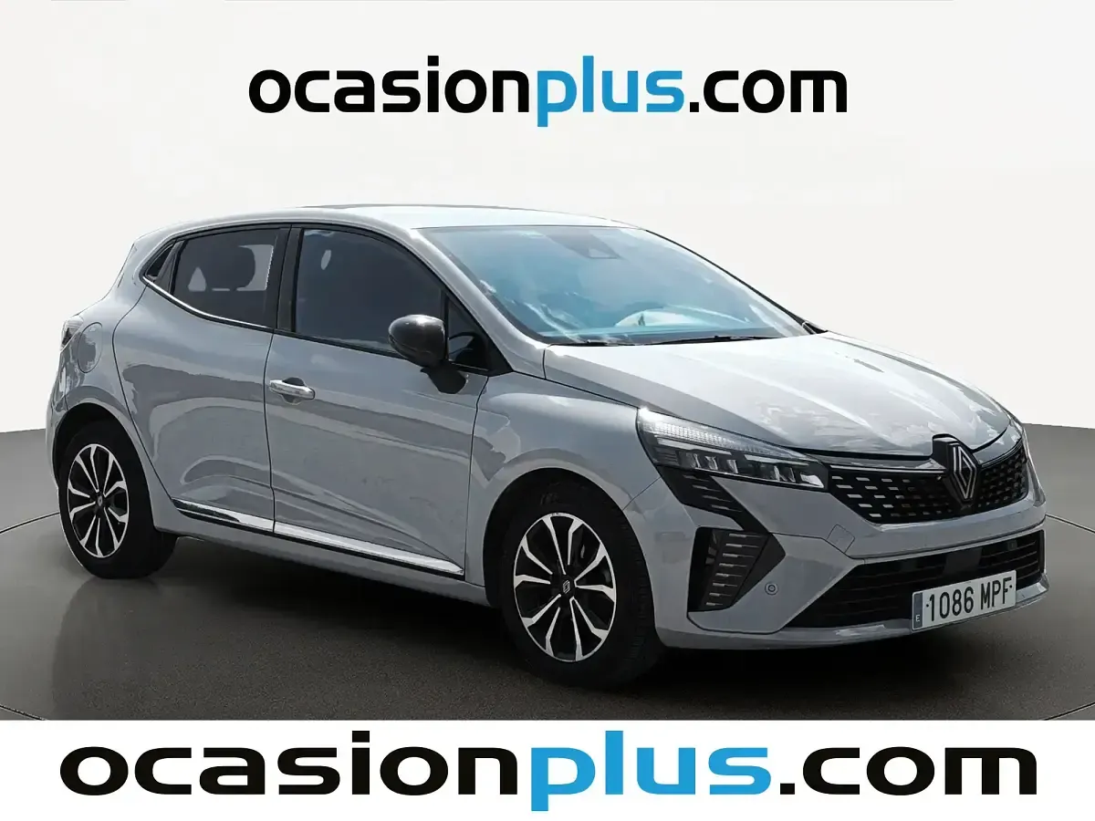 Usado Renault Clio V Techno 90 CV (66 kW) 2024 Gris Berlina