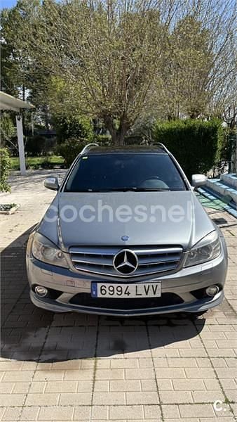 Usado Mercedes C220 Avantgarde 150 CV (110 kW) 2008 Gris / plata Familiar