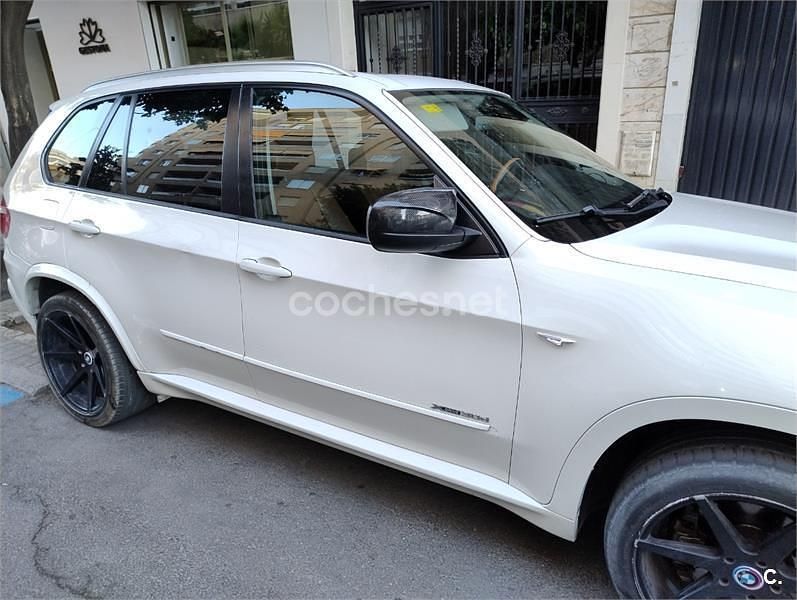 Usado BMW X5 235 CV (172 kW) 2009 Blanco SUV