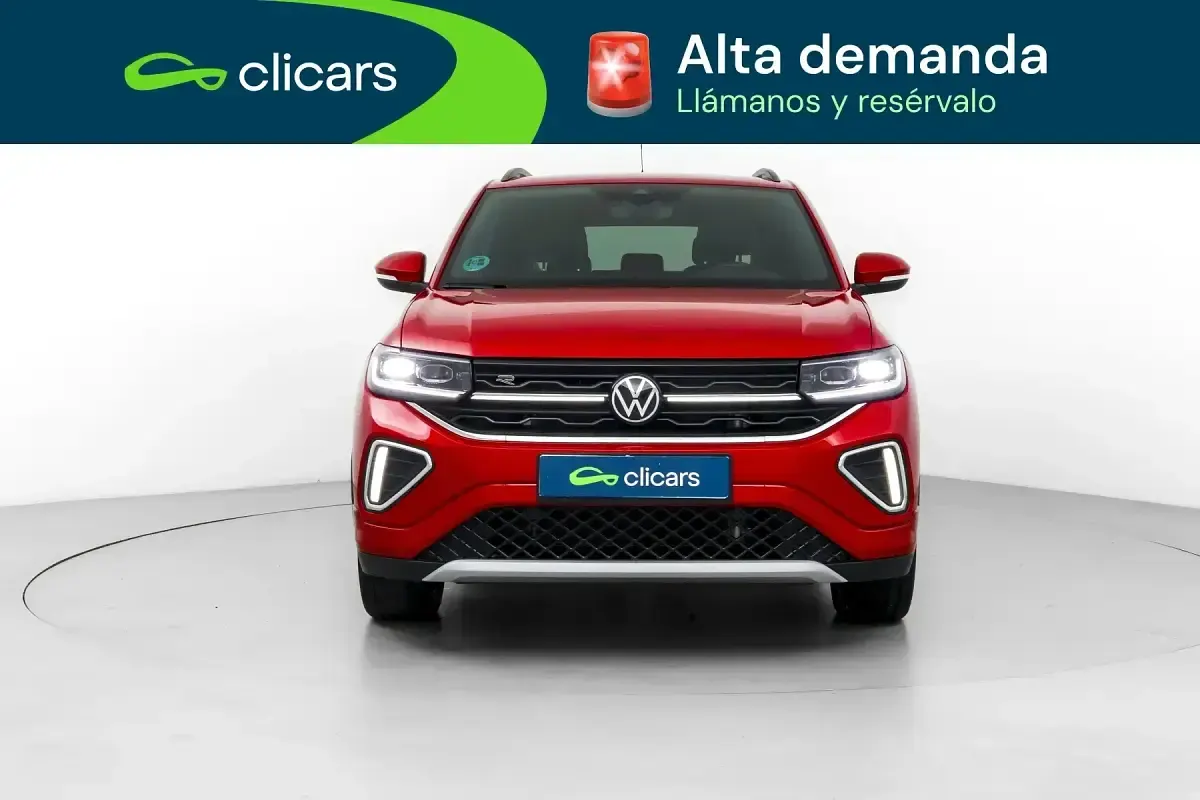 Usado VW T-Cross R-line 116 CV (85 kW) 2025 Rojo SUV