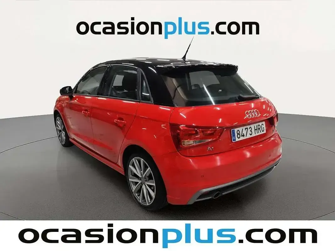 Usado Audi A1 Sportback S-Line 90 CV (66 kW) 2013 Rojo Utilitario
