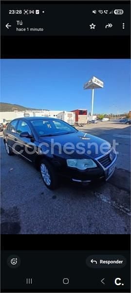 Negro Usado 2006 VW Passat Trendline Berlina | 3500 € (Buen precio) - Imagen 1/4