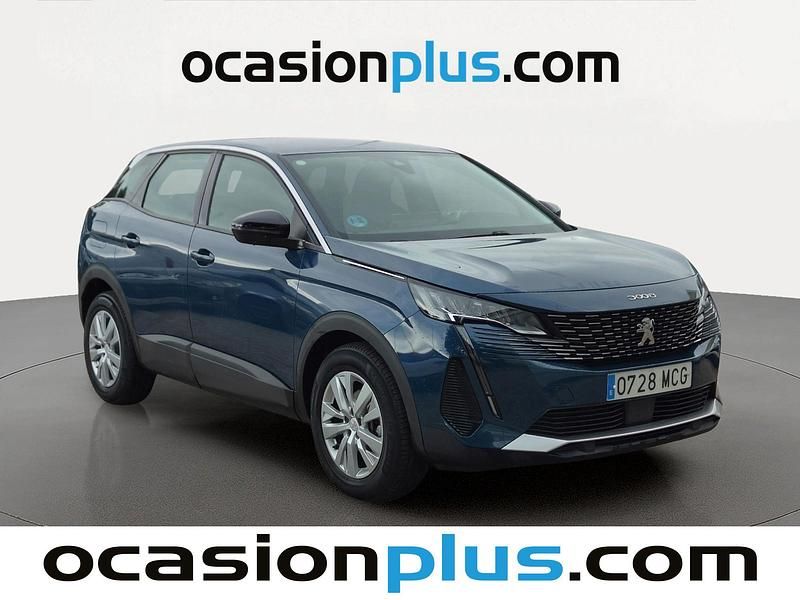 Usado Peugeot 3008 Active 131 CV (96 kW) 2022 Azul SUV
