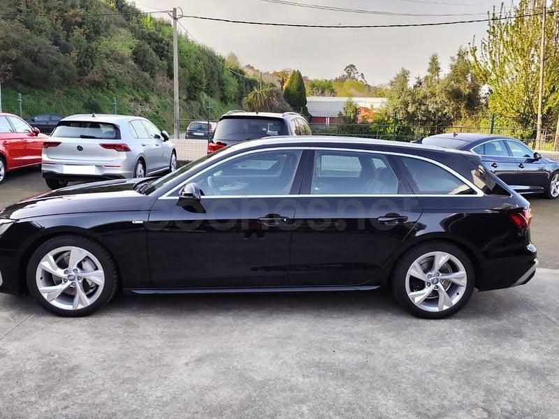 Usado Audi A4 S-Line 204 CV (150 kW) 2021 Negro Familiar