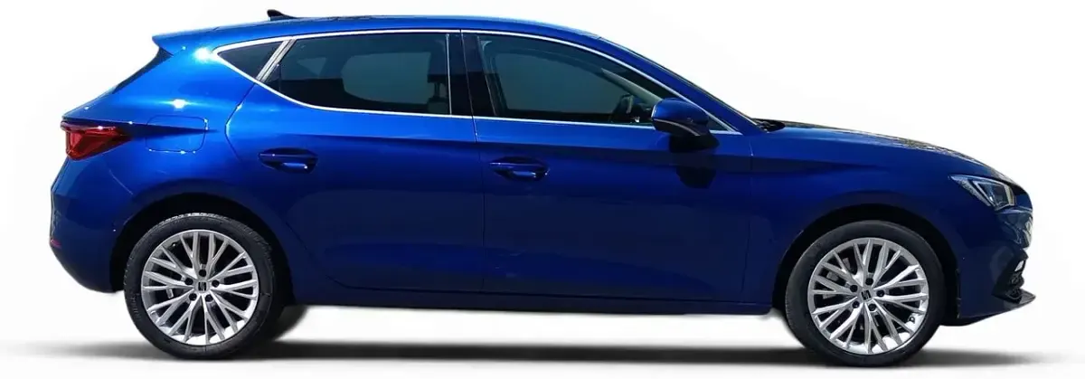 Usado Seat Leon XCELLENCE 204 CV (150 kW) 2021 Azul