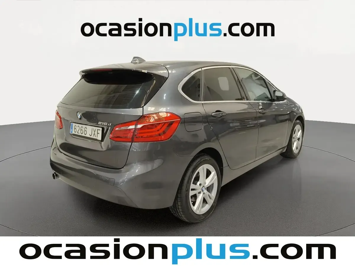 Usado BMW 218 Active Tourer 150 CV (110 kW) 2017 Gris Monovolumen