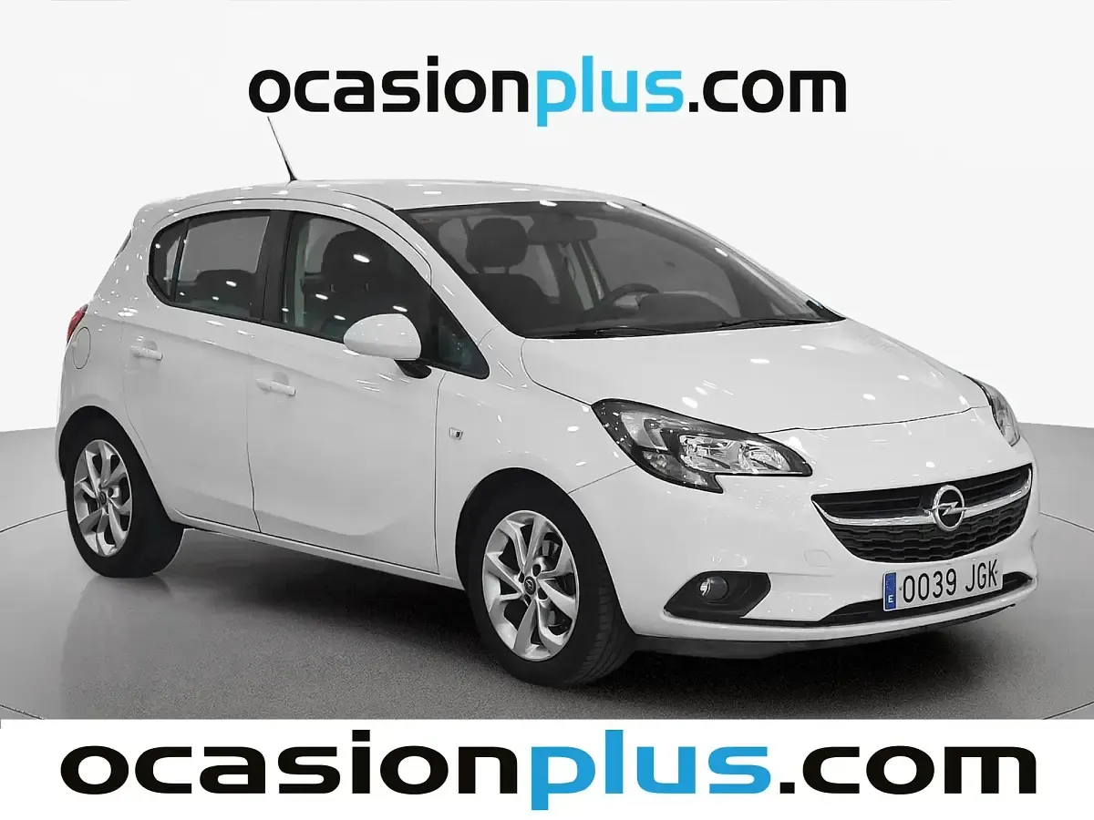 Usado Opel Corsa Selective 90 CV (66 kW) 2015 Blanco Utilitario