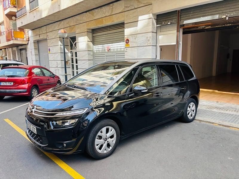 Usado Citroën Grand C4 Picasso Feel 120 CV (88 kW) 2015 Negro Monovolumen
