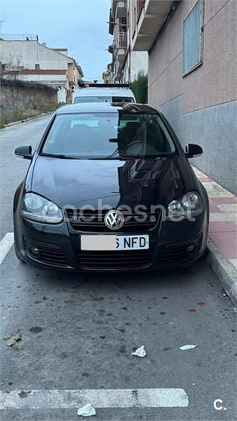 Usado VW Golf VI Sportline 140 CV (102 kW) 2008 Negro Utilitario