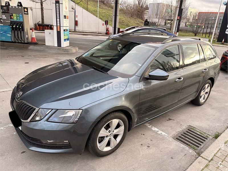 Usado Skoda Octavia G-TEC Ambition 131 CV (96 kW) 2020 Gris / plata Familiar