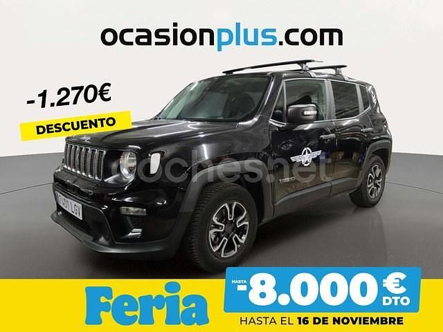 Negro Usado 2020 Jeep Renegade Sport SUV | 13.980 € (Precio justo) - Imagen 1/4