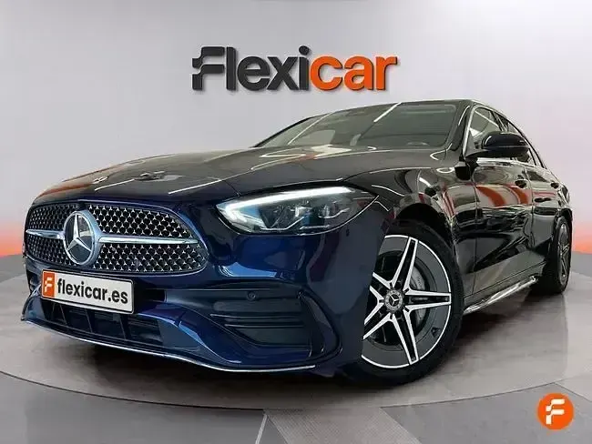 Usado Mercedes C200 204 CV (150 kW) 2022 Azul Berlina