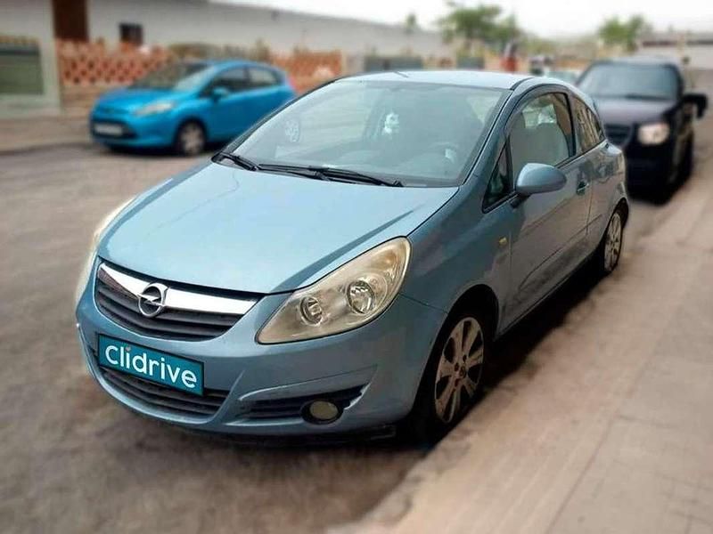 Usado Opel Corsa Cosmo 95 CV (69 kW) 2008 Azul Utilitario