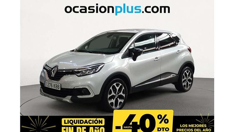 Gris Usado 2017 Renault Captur Zen SUV | 13.590 € (Precio justo) - Imagen 1/4