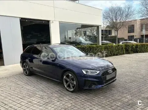 Usado Audi A4 S-Line 163 CV (119 kW) 2020 Azul Familiar