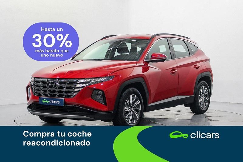 Rojo Usado 2023 Hyundai Tucson SUV | 21.390 € (Un poco caro) - Imagen 1/4