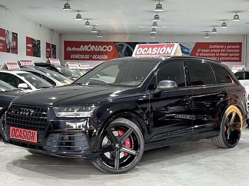 Usado Audi SQ7 435 CV (319 kW) 2018 Negro SUV