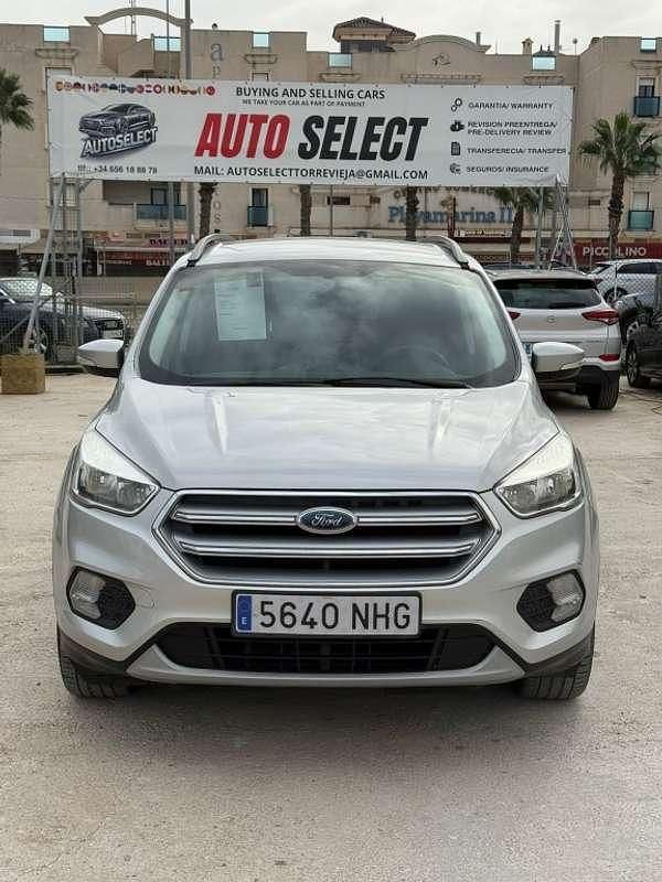 Gris Usado 2017 Ford Kuga Titanium SUV | 16.900 € (Precio justo) - Imagen 1/4