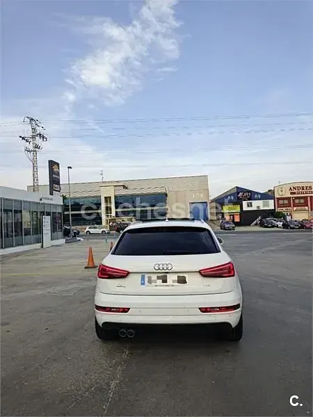 Usado Audi Q3 Sport 150 CV (110 kW) 2017 Blanco SUV
