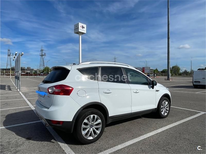 Usado Ford Kuga Titanium 163 CV (119 kW) 2010 Blanco SUV