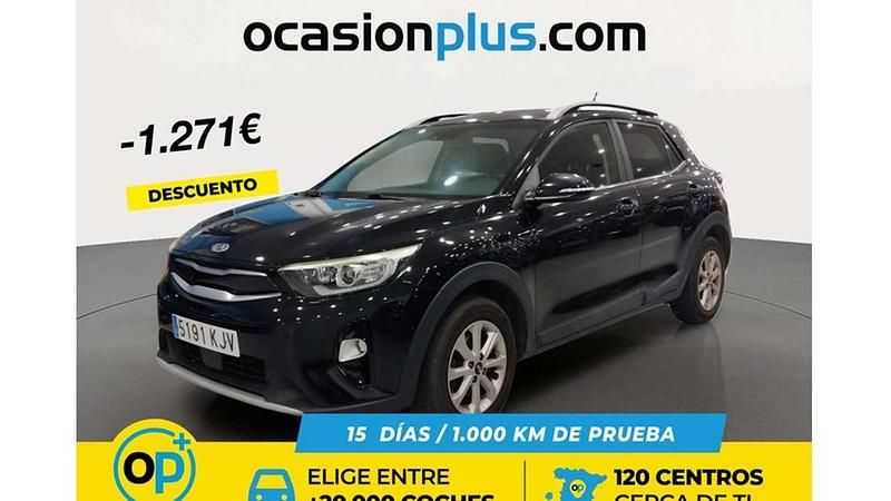 Usado Kia Stonic 84 CV (61 kW) 2018 Negro SUV