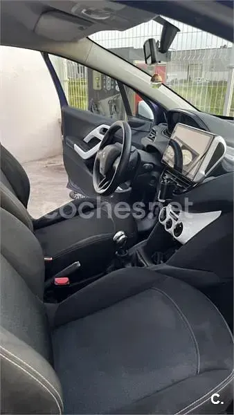 Usado Peugeot 208 Access 68 CV (50 kW) 2014 Azul Utilitario