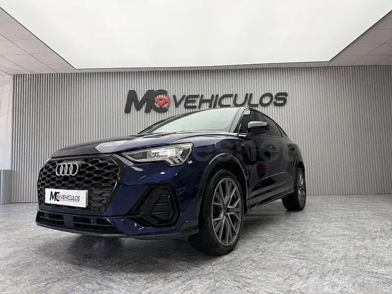 Usado Audi Q3 Sportback S-Line 150 CV (110 kW) 2022 Azul SUV