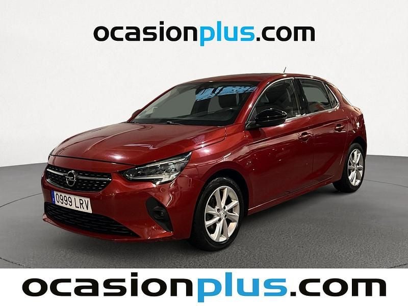 Rojo Usado 2021 Opel Corsa Elegance Utilitario | 11.182 € (Precio justo) - Imagen 1/4