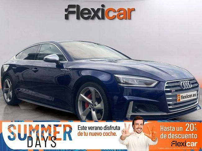 Azul Usado 2018 Audi A5 Sportback | 39.990 € (Precio justo) - Imagen 1/4