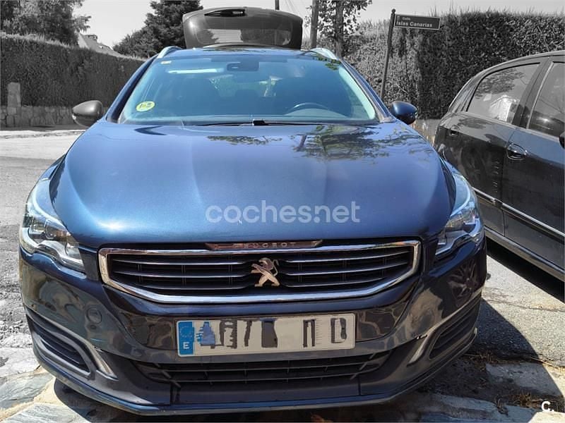 Azul Usado 2015 Peugeot 508 Active Familiar | 8300 € (Buen precio) - Imagen 1/4
