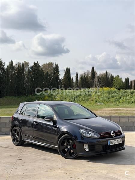 Usado VW Golf VII GTI 235 CV (172 kW) 2012 Negro Berlina
