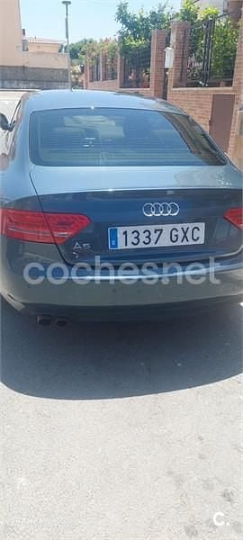 Usado Audi A5 180 CV (132 kW) 2010 Gris / plata Coupe