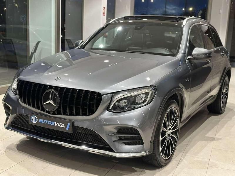 Usado Mercedes GLC250 204 CV (150 kW) 2018 Gris SUV