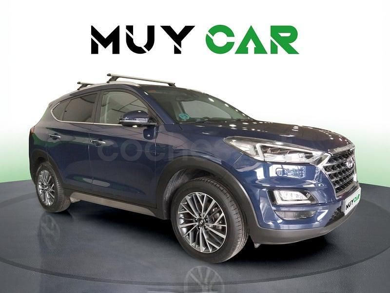 Usado Hyundai Tucson 132 CV (97 kW) 2019 Azul SUV