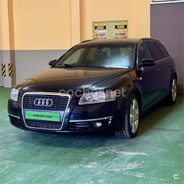 Usado Audi A6 S-line plus 233 CV (171 kW) 2006 Negro Familiar