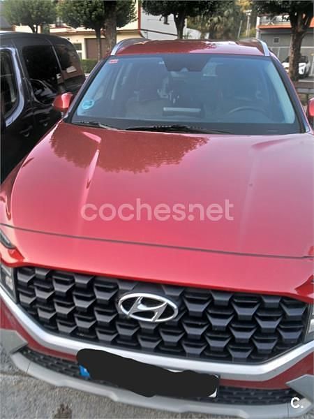 Rojo Usado 2021 Hyundai Santa Fe SUV | 23.000 € (Super precio) - Imagen 1/4