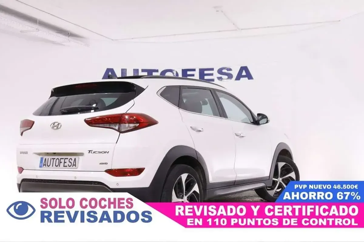 Usado Hyundai Tucson Style 136 CV (100 kW) 2016 Blanco SUV