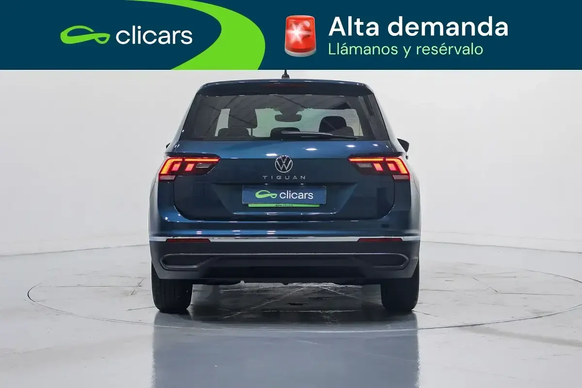 Usado VW Tiguan 130 CV (95 kW) 2022 Azul SUV