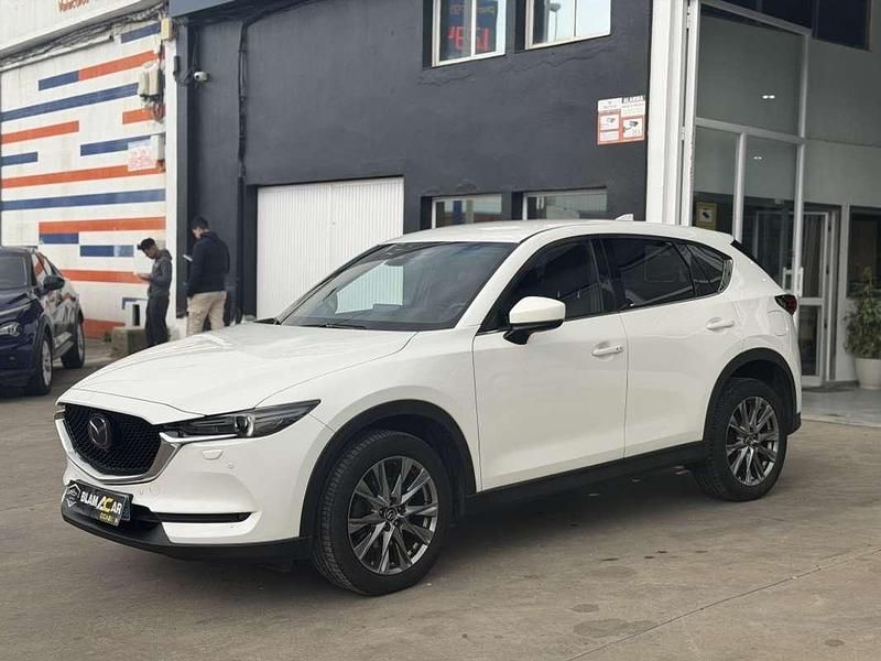 Usado Mazda CX-5 150 CV (110 kW) 2020 Blanco SUV