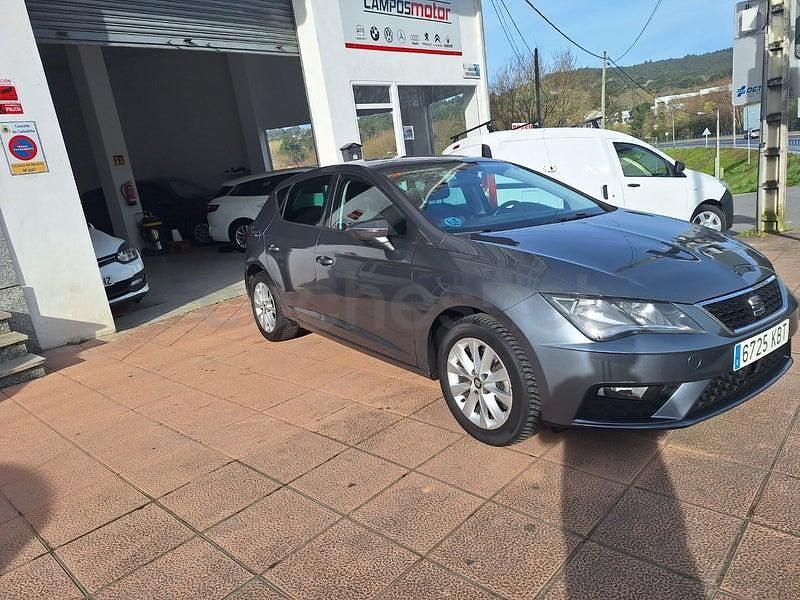 Używany Seat Leon XCELLENCE 125 KM (91 kW) 2018 Purpurowy Sedan/Limuzyna